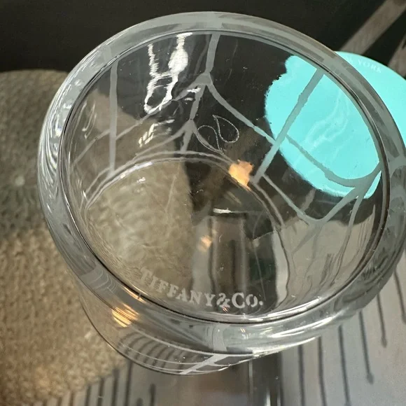 Tiffany & Co glass jar with lid - Picture 4 of 7